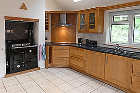 Well equipped modern kitchen
